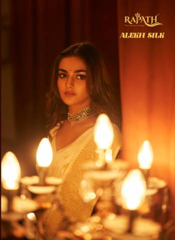 ALEKH SILK BY RAJPATH  SOFT BANARASI SILK SAREE MANUFACTURER IN INDIA